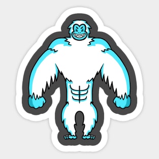 Abdominable Snowman Sticker